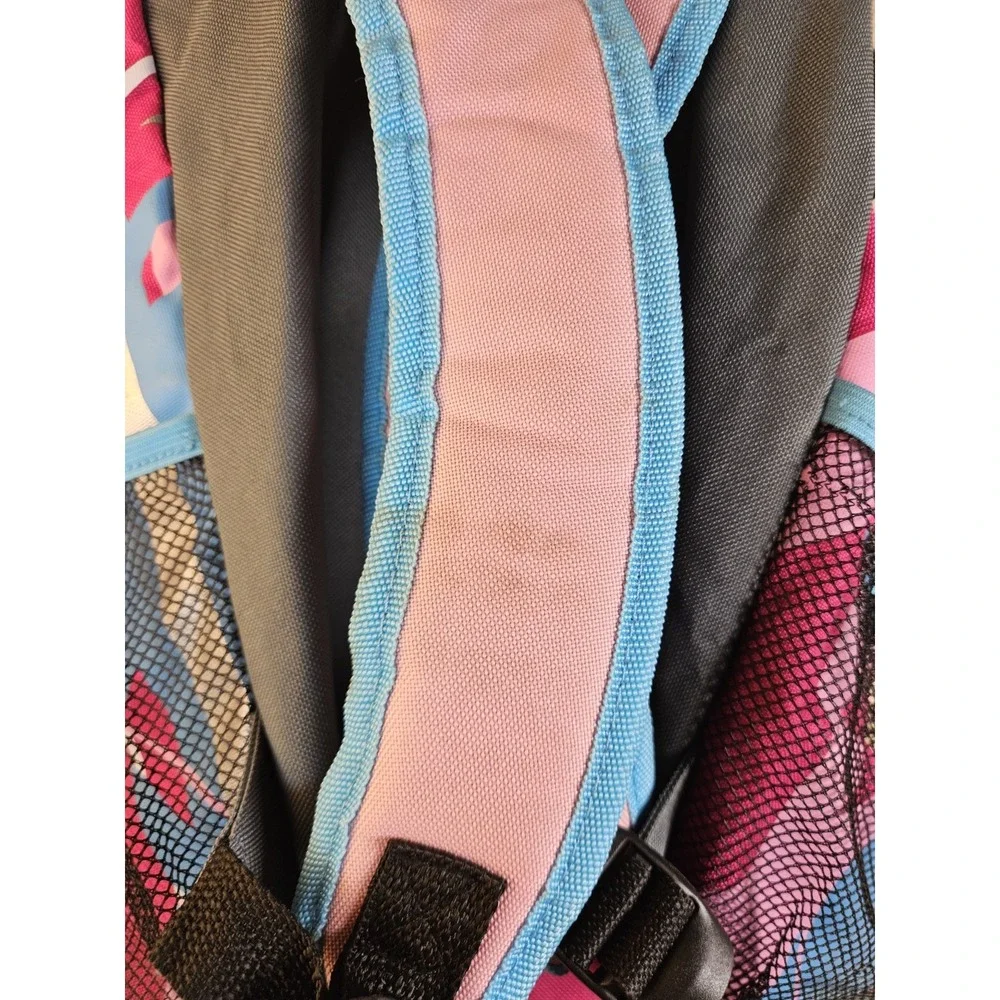 Rawlings REMIX Backpack Equipment Bag Youth Baseball Softball Pink Blue